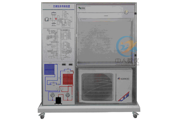 风机盘管控制原理及接线实训装置,风机盘管电路连接及电气故障实验台